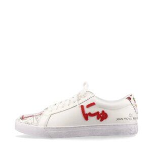 Sangacio x Basquiat Leather Sneaker White Limited Edition